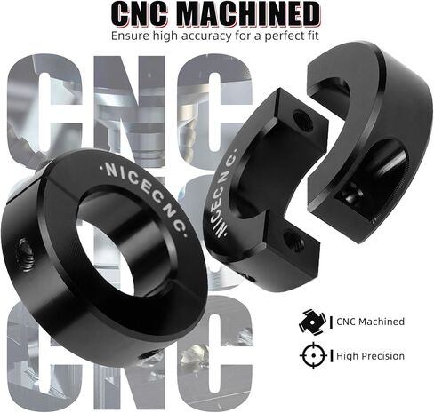 NICECNC Black Rear Sway Bar, 2 PC Aluminum Clamping Collar with Screws Compatible with Can-Am Maverick X3 Max R 4x4 DS Turbo DPS 2020-2021, X3 R 4x4 DS Turbo DPS 2020-2021, See Fitment in Kuwait