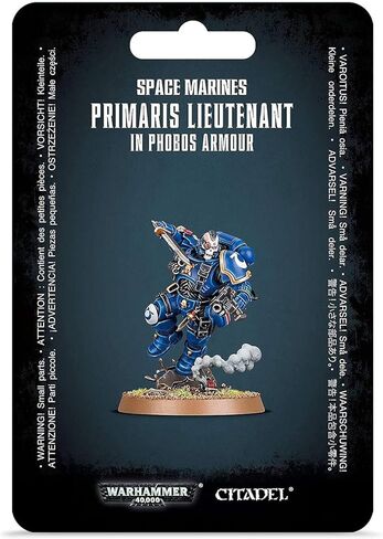 Games Workshop 40,000: PRIMARIS Lieutenant in PHOBOS Armour in Kuwait