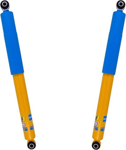 Bilstein Pair of Rear B6 4600 Series Shocks Compatible with 2019-2025 Silverado/Sierra 1500 w/o Active Ride Control Suspension and with 0" Rear Lift excl. Trail Boss Models in Kuwait