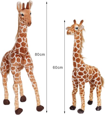 BARMI 31.49" Tall Giraffe Stuffed Animal Plush Toy for Nursery Decorations in Saudi Arabia