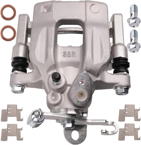 Rear Right Brake Caliper with Bracket & Piston Compatible with Nissan Sentra 2020-2024 2.0L Replaces 44011-6LA0B in Saudi Arabia