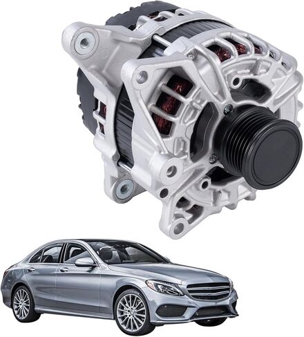 A0009067703 Alternator Replacement for Mercedes W205 C300 2015-2018, C253 GLC300 2016-2019, GLC350e 2020, Metris 2018-2021, Metris 2.0L L4, 20571N in Saudi Arabia