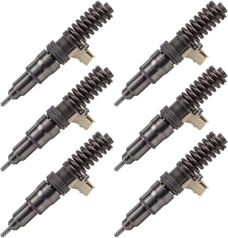 22479124 22012829 85144518 85020428 85020429 Diesel Fuel Injector 6-Pack for Volvo D13 US15 Mack MP8 Engine VNL 300 630 670 730 740 780 MACK CXU613 GU713 CV713 Pinnacle Heavy-Duty Trucks in Kuwait