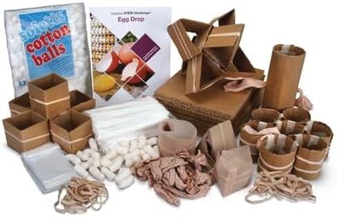Carolina Stem Challenge®: Egg Drop Kit, Materials for 15 Lab Groups in Kuwait