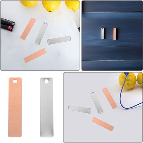 72 Pcs Copper and Zinc Strips for Fruit Battery Science Experiment, 36 Pairs Metal Plates for Physics Classroom Labs, Educational Bio-Energy Kit for DIY Potato Clock, STEM Supplies in Kuwait