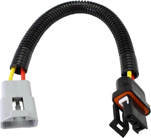 Alternator Conversion Lead - Fits Delco 10SI 12SI 15SI to CS130 CS144 - With Resistor - Replaces PT2145，12102921, 110-12055, 500-12036 in Saudi Arabia