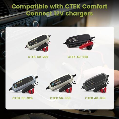 محول ولاعة سجائر 12 فولت لشواحن البطاريات CTEK، قابس CTEK Connect CIG، اتصال دائم للبطاريات التي يصعب الوصول إليها، ملحقات للسيارات والدراجات النارية in Kuwait