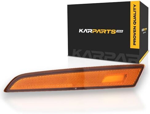 KarParts360 For Volvo VNL/VNR 2018 2019 2020 Side Marker Light Assembly Driver and Passenger Side | Pair | Front | Replacement For 82750741, 82750743 in Kuwait