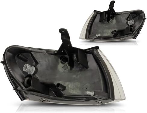 For Toyota Corolla 1993 94 95 96 1997 Cornering Light Assembly Driver and Passenger Side | Pair | Sedan/Wagon | Smooth | Replacement For TO2550106, TO2551106 | 81620-12600, 81610-12600 in Kuwait