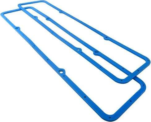 Pair of Steel Core Rubber Valve Cover Gaskets for Small Block SB Chevy 305 327 350 400 3/16"93-020,XSPANDER Updated in Kuwait