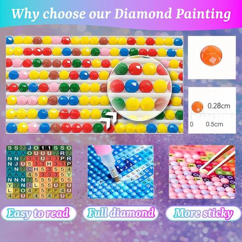 Artykapby مجموعات الفن الماس للبالغين زهرة، فراشة الماس مجموعات الرسم للبالغين، 5D DIY الحفر الكامل الماس مجموعات الفن للهدايا ديكور جدار المنزل (12x16 بوصة) in Kuwait