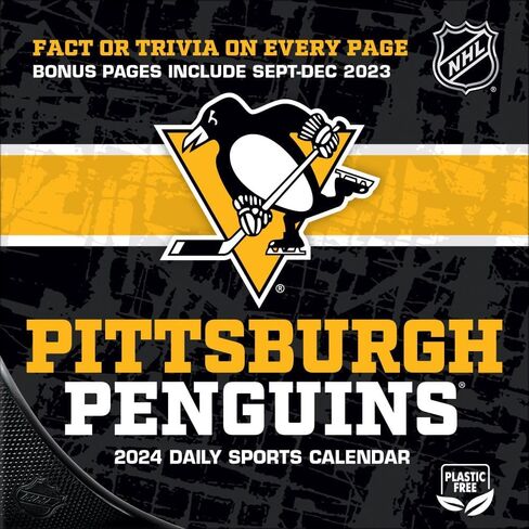 Turner Sports Pittsburgh Penguins 2025 Box Calendar (25998053091) in Saudi Arabia
