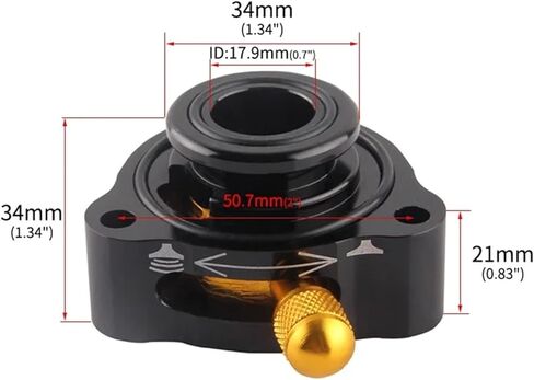 Car turbo adjuable Blow Off valve adapter Spacer for fiat for punto for Evo 1.4 123ps loud bov1148 in Saudi Arabia