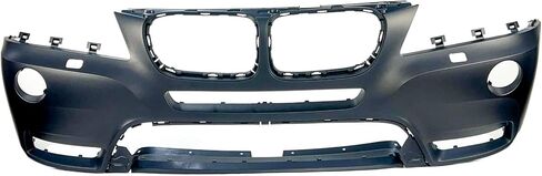 FitParts Compatible With Front Bumper Cover 2011 2012 2013 2014 BMW X3 xDrive 28i 35i Sport. New, Primed. With Fog Light & W/o Parking Aid Sensor Holes. BM1000253 in Kuwait