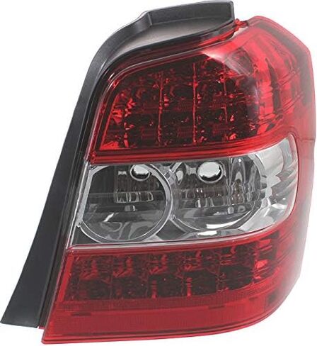Garage-Pro Tail Light Compatible with Toyota Highlander 2006-2007 RH Lens and Housing Clear and Red Lens Hybrid Model in Kuwait