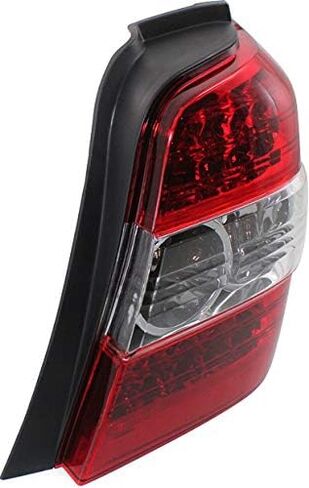 Garage-Pro Tail Light Compatible with Toyota Highlander 2006-2007 RH Lens and Housing Clear and Red Lens Hybrid Model in Kuwait
