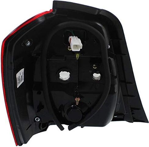 Garage-Pro Tail Light Compatible with Toyota Highlander 2006-2007 RH Lens and Housing Clear and Red Lens Hybrid Model in Kuwait
