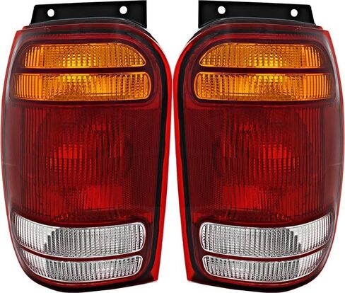 For Ford Explorer/Mercury Mountaineer Tail Lights Lamps Set 1998 1999 2000 2001 Driver and Passenger Side in Kuwait