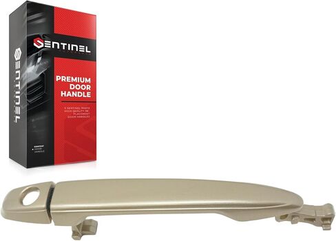 Outside Exterior Door Handle Compatible with 2004-2010 Toyota Sienna (Rear Left or Right Side, 4Q2 Desert Mica) in Kuwait