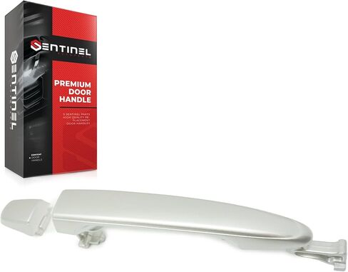 Outside Exterior Door Handle Compatible with 2004-2010 Toyota Sienna (Rear Left or Right Side, 4Q2 Desert Mica) in Kuwait