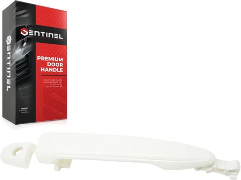 Outside Exterior Door Handle Compatible with 2004-2010 Toyota Sienna (Rear Left or Right Side, 4Q2 Desert Mica) in Kuwait