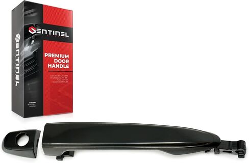 Outside Exterior Door Handle Compatible with 2004-2010 Toyota Sienna (Rear Left or Right Side, 4Q2 Desert Mica) in Kuwait