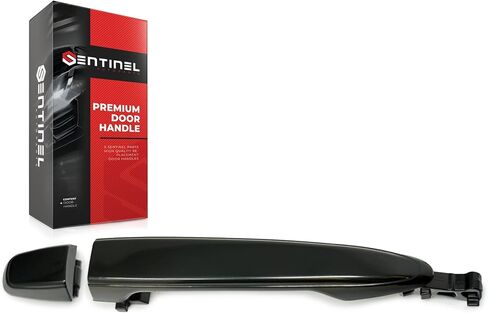 Outside Exterior Door Handle Compatible with 2004-2010 Toyota Sienna (Rear Left or Right Side, 4Q2 Desert Mica) in Kuwait