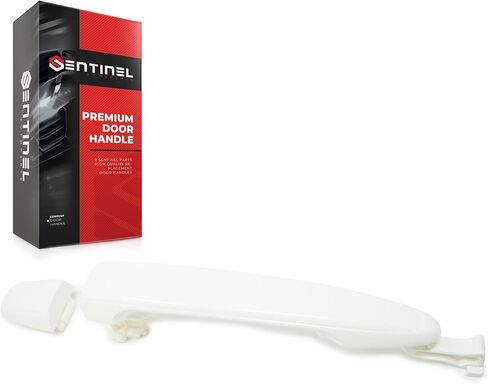 Outside Exterior Door Handle Compatible with 2004-2010 Toyota Sienna (Rear Left or Right Side, 4Q2 Desert Mica) in Kuwait