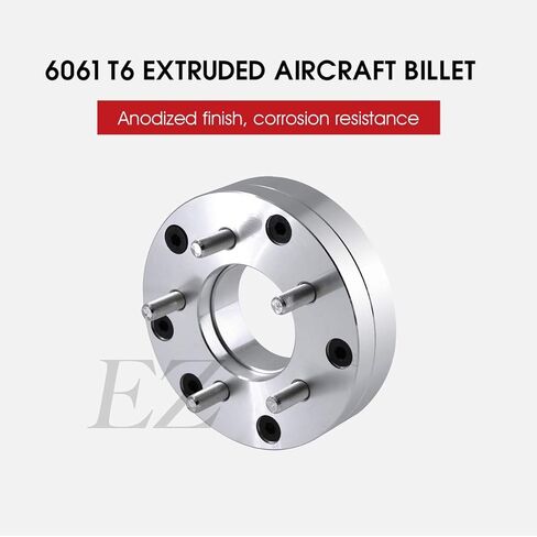 EZAccessory 4 Wheel Adapters 4x110 to 5x4.5 | 4x110 to 5x114.3 | 1.75" Thick | Fits Older Can-Am Outlanders Honda TRX Yamaha Raptor Kawa BF750+ Hub & Mount Wheels from 5 Lug Mustang Toyota Rav4 Nissan in Kuwait
