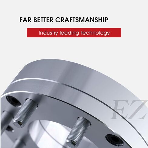 EZAccessory 4 Wheel Adapters 4x110 to 5x4.5 | 4x110 to 5x114.3 | 1.75" Thick | Fits Older Can-Am Outlanders Honda TRX Yamaha Raptor Kawa BF750+ Hub & Mount Wheels from 5 Lug Mustang Toyota Rav4 Nissan in Kuwait