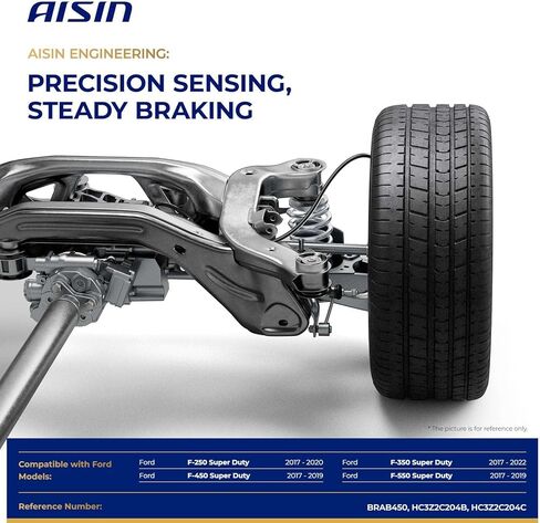 AISIN AFTERMARKET BSFD-00566 مستشعر سرعة عجلة ABS الأمامي الأيسر أو الأيمن - متوافق مع Ford F-250 F-350 F-450 F-550 Super Duty 2017-2022 in Kuwait