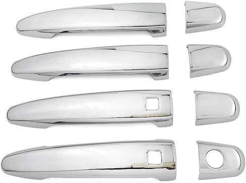 Chrome Door Handle Cover Trim for Lexus GS300 GS350 GS430 GS450h GS460 2006-2011 RX330 RX350 2004-2009 GX470 Accessories Exterior Decor (No Smart Key Holes) in Saudi Arabia