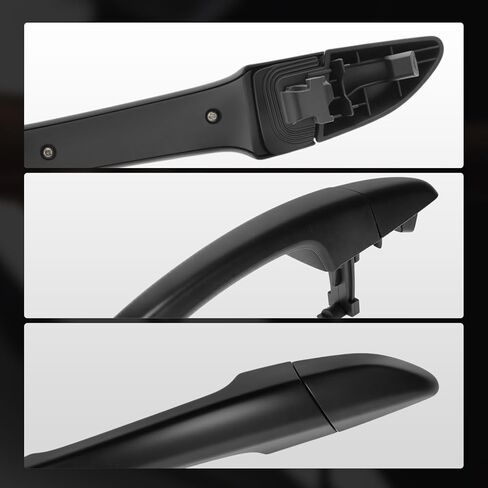 A-Premium Outside Exterior Door Handles Compatible with Hyundai Sonata 2015 2016 2017 2018 2019, Primed Black, 2-PC Set, Front Driver and Passenger Side in Kuwait