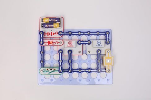 STEM Electronic Circuit Kit for Kids, Over 201 Projects, Physics Circuit Maker Kit, Science Experiment Educational Toy for Boys & Girls Ages 8+ (Mixed Color, 201) in Kuwait