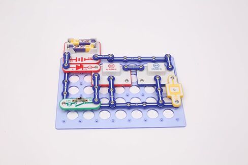 STEM Electronic Circuit Kit for Kids, Over 201 Projects, Physics Circuit Maker Kit, Science Experiment Educational Toy for Boys & Girls Ages 8+ (Mixed Color, 201) in Kuwait