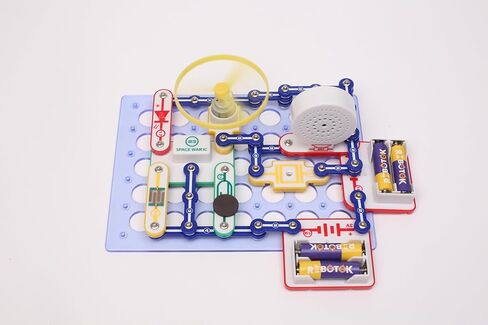 STEM Electronic Circuit Kit for Kids, Over 201 Projects, Physics Circuit Maker Kit, Science Experiment Educational Toy for Boys & Girls Ages 8+ (Mixed Color, 201) in Kuwait