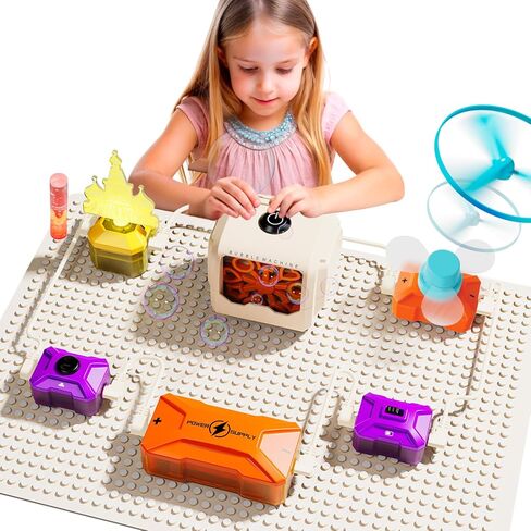 Science Kits for Kids, 177+ Projects Circuit Exploration Kits Educational Electronics Toys for Boys & Girls Hands-On Engineering Toy, Birthday, Halloween, for Ages 5 6 7 8 9 10 11 12 in Saudi Arabia