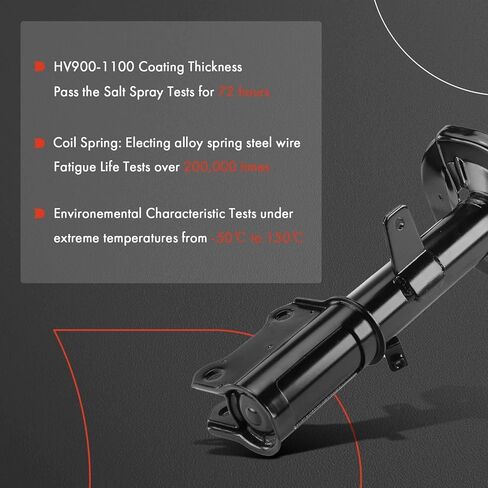 A-Premium Rear Pair (2) Strut Assembly Compatible with Toyota Celica 1994 1995 1996 1997 1998 1999, Driver and Passenger Side in Kuwait