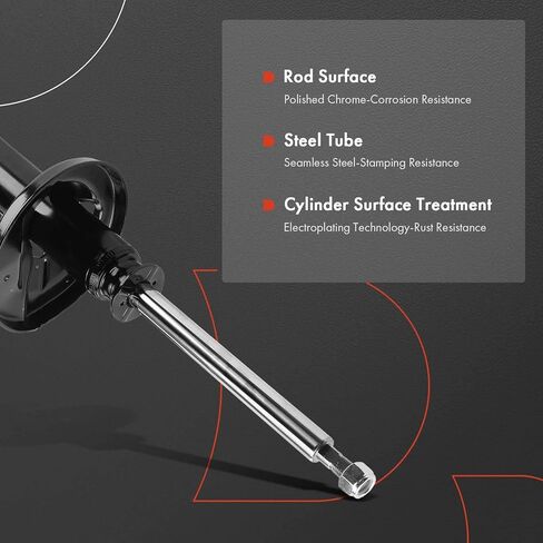 A-Premium Rear Pair (2) Strut Assembly Compatible with Toyota Celica 1994 1995 1996 1997 1998 1999, Driver and Passenger Side in Kuwait