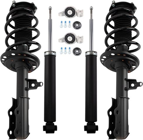 TRQ Front and Rear Suspension Kit Compatible with 18-22 Buick Enclave Chevrolet Traverse in Kuwait