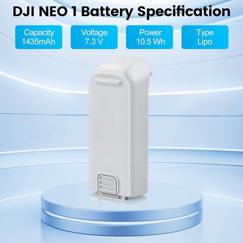 COOLSHOW Intelligent Flight NEO Battery 1435mAh 7.3V 2 Packs Provide 14-18 mins Flight Time Replace with DJI NEO Battery (Battery x2) in Saudi Arabia