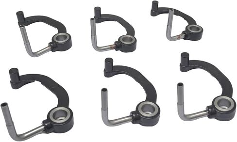 6PCS Piston Cooling Nozzle 3080708 Compatible with Engine ISM M11 ISM11 L10 in Saudi Arabia