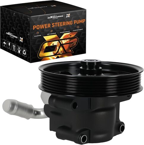 maXpeedingrods Power Steering Pump with Pulley for Ford Explorer 2006-2010, Explorer Sport Trac 2007-2010, for Mercury Mountaineer 2006-2010, 4.6L, Replace# 20-329P1 6L2Z3A674AA 7L2Z3A674B 9L2Z3A674A in Kuwait
