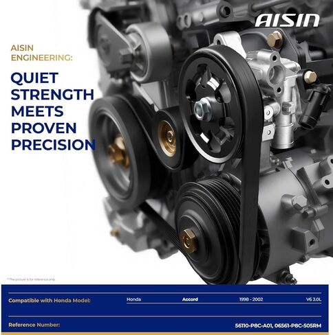 AISIN AFTERMARKET PSPH-00605 Power Steering Pump - Compatible with Honda Accord 1998-2002 - V6 3.0L in Kuwait