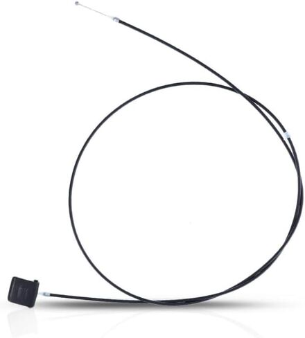 KarParts360 For Toyota Corolla 1998 99 00 01 2002 Hood Release Cable | Black | Plastic/Metal | With Handle | Replacement For 5363002020 in Kuwait