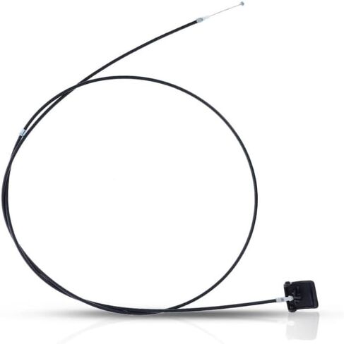 KarParts360 For Toyota Corolla 1998 99 00 01 2002 Hood Release Cable | Black | Plastic/Metal | With Handle | Replacement For 5363002020 in Kuwait
