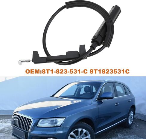 Hood Latch Release Cable 8T1-823-531-C 8T1823531C Compatible with Audi A4 A5 Q5 in Kuwait