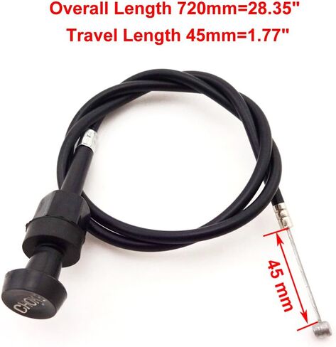 ATV Carburetor Choke Cable for Chinese Quad 4 Wheeler 200cc 250cc Engine in Saudi Arabia