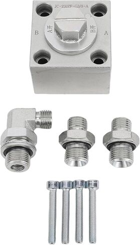 Estink 3 Way Diverter Valve Alloy Steel Throttle Control Valve with Hydraulic Accessories and Screws Direct Installation Control for Mini Excavator Upgrade in Saudi Arabia