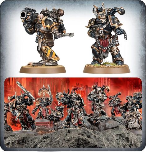 Games Workshop Warhammer 40k: Chaos Space Marine - Legionaries in Kuwait